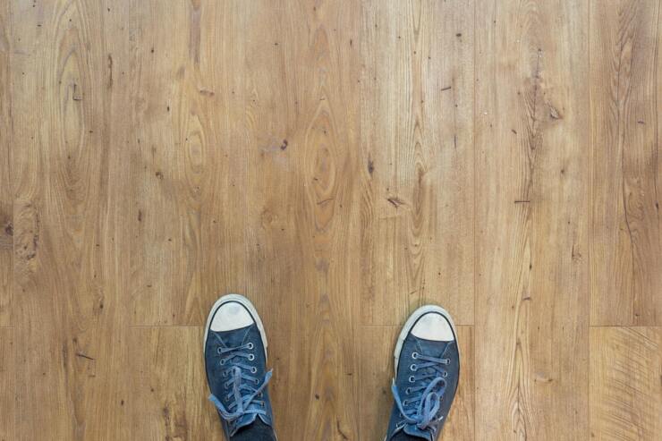 Hardwax houten vloer