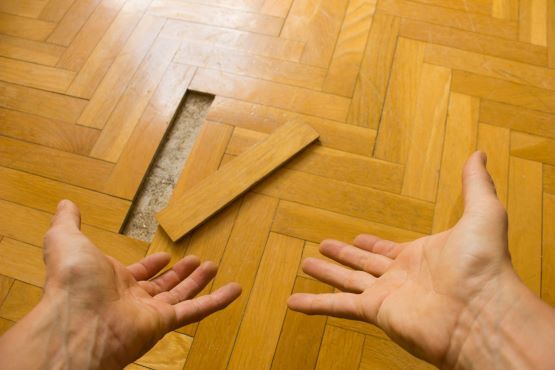 Onderhoud en reparatie houten vloer